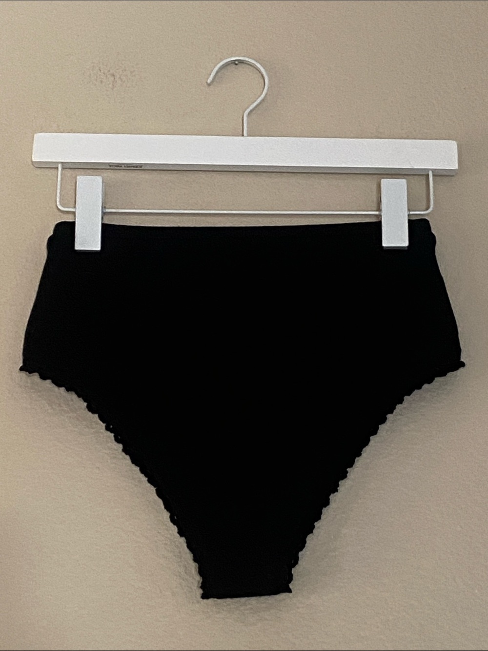 POSSE Short Shorts, Hot Pants, Black Knit, Fully Lined, Size XS